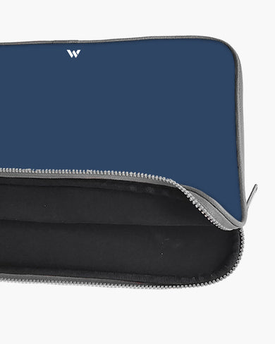 Gray Blue Life MacBook / Laptop-Sleeve