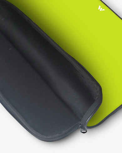 Lime Foam MacBook / Laptop-Sleeve