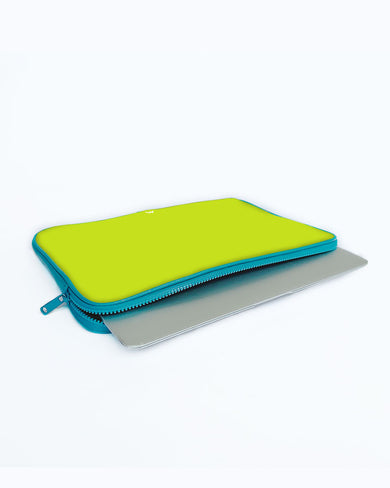 Lime Foam MacBook / Laptop-Sleeve