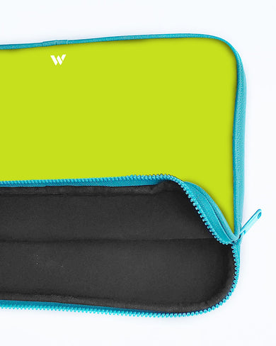 Lime Foam MacBook / Laptop-Sleeve