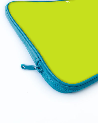 Lime Foam MacBook / Laptop-Sleeve