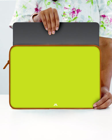 Lime Foam MacBook / Laptop-Sleeve