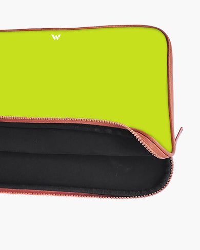 Lime Foam MacBook / Laptop-Sleeve