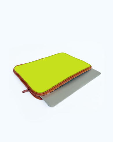 Lime Foam MacBook / Laptop-Sleeve