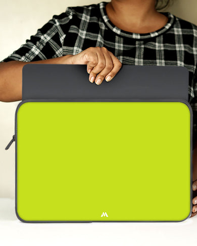 Lime Foam MacBook / Laptop-Sleeve