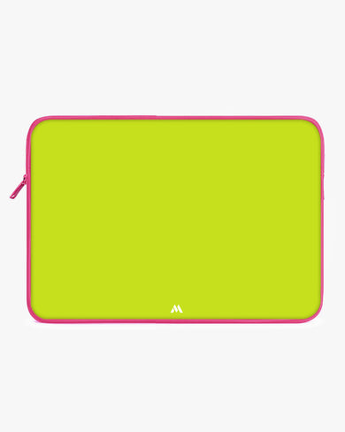 Lime Foam MacBook / Laptop-Sleeve