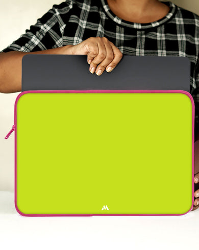 Lime Foam MacBook / Laptop-Sleeve