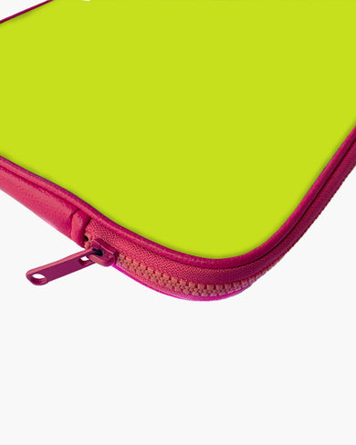 Lime Foam MacBook / Laptop-Sleeve