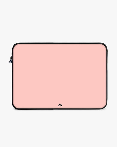 Salmon Pink MacBook / Laptop-Sleeve