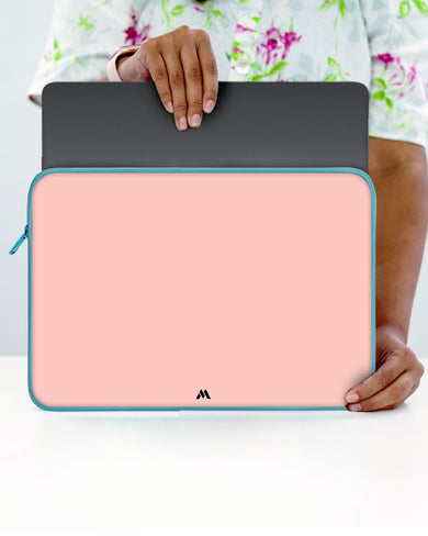 Salmon Pink MacBook / Laptop Sleeve