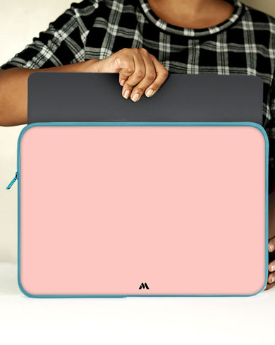 Salmon Pink MacBook / Laptop Sleeve