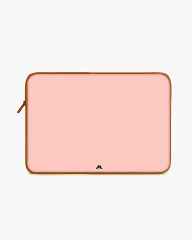 Salmon Pink MacBook / Laptop-Sleeve