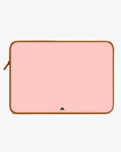 Salmon Pink MacBook / Laptop-Sleeve