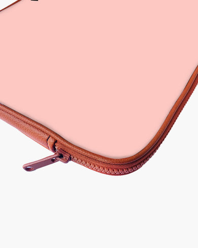 Salmon Pink MacBook / Laptop-Sleeve