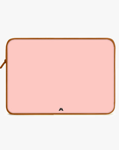 Salmon Pink MacBook / Laptop-Sleeve