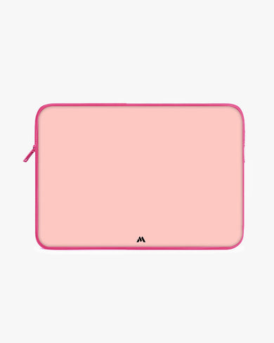 Salmon Pink MacBook / Laptop-Sleeve