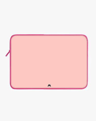 Salmon Pink MacBook / Laptop-Sleeve