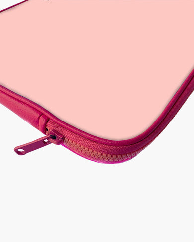 Salmon Pink MacBook / Laptop-Sleeve