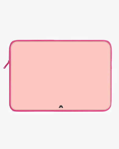 Salmon Pink MacBook / Laptop-Sleeve