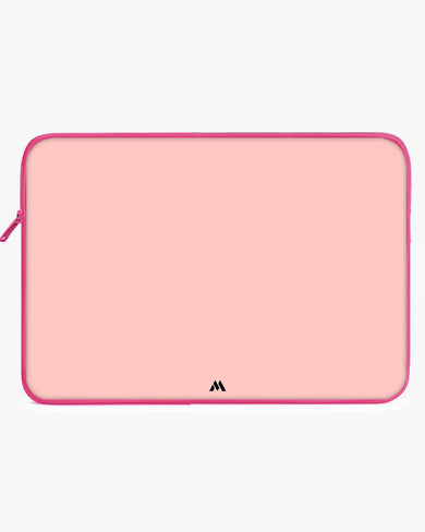 Salmon Pink MacBook / Laptop-Sleeve