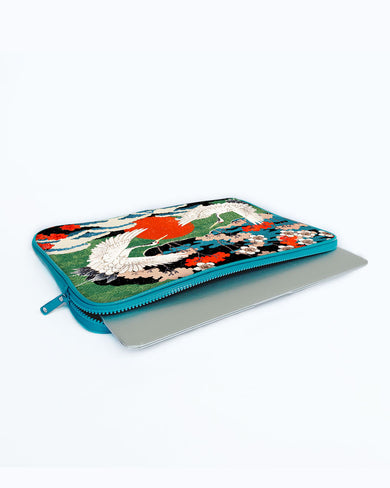 Japanese Crane Tapestry MacBook / Laptop Sleeve