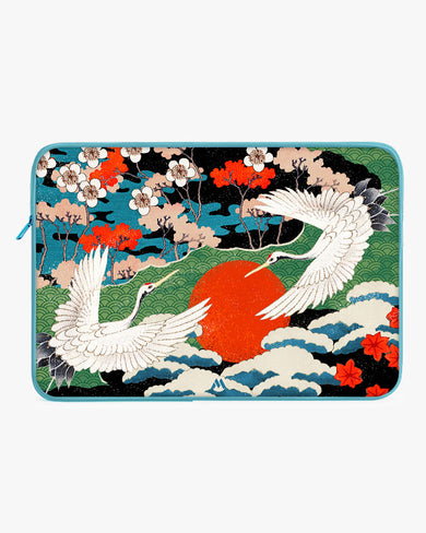 Japanese Crane Tapestry MacBook / Laptop Sleeve