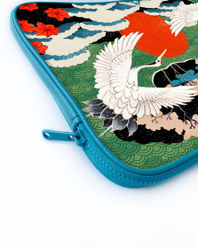Japanese Crane Tapestry MacBook / Laptop Sleeve