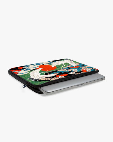 Japanese Crane Tapestry MacBook / Laptop Sleeve