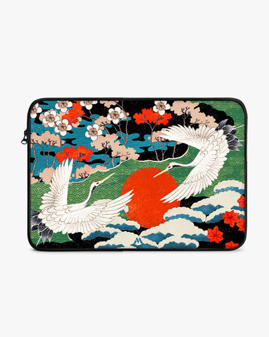 Japanese Crane Tapestry MacBook / Laptop Sleeve