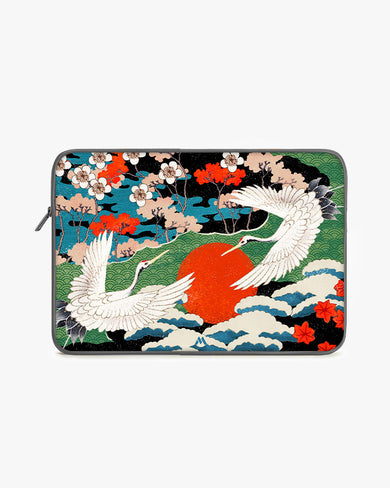 Japanese Crane Tapestry MacBook / Laptop Sleeve
