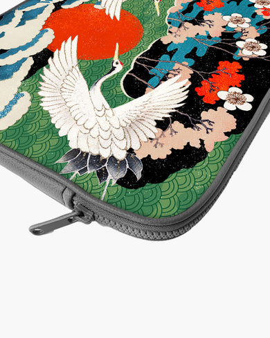 Japanese Crane Tapestry MacBook / Laptop Sleeve