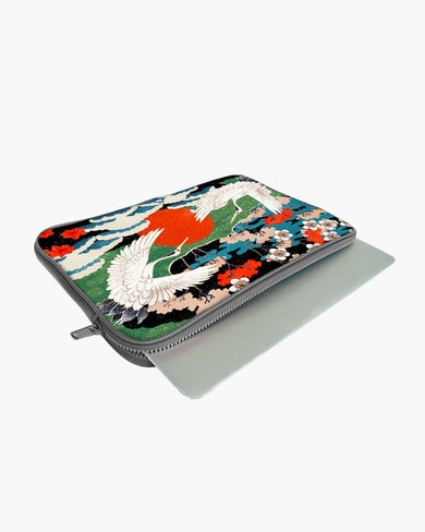 Japanese Crane Tapestry MacBook / Laptop Sleeve