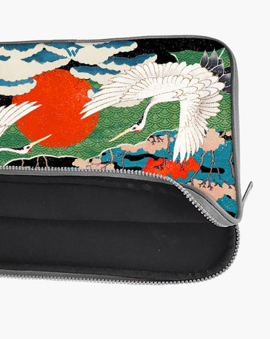 Japanese Crane Tapestry MacBook / Laptop Sleeve