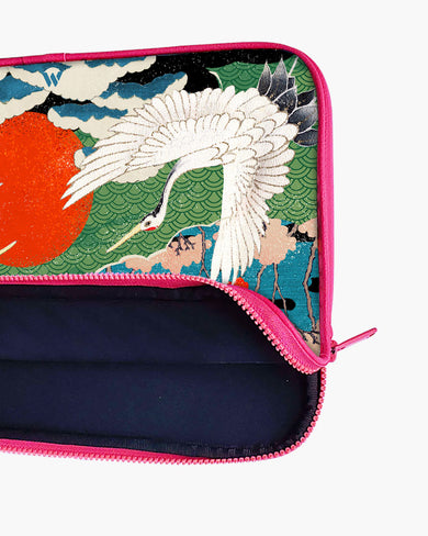 Japanese Crane Tapestry MacBook / Laptop Sleeve
