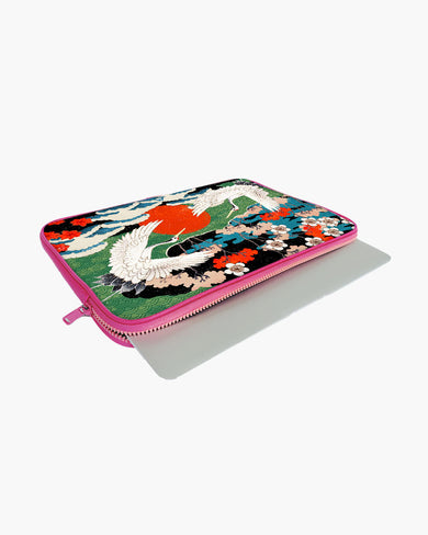 Japanese Crane Tapestry MacBook / Laptop Sleeve