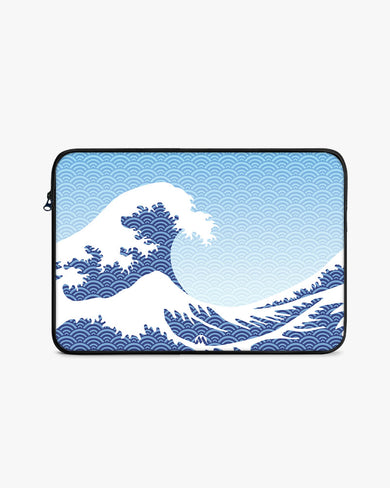 Hokusai Styled Great Wave MacBook / Laptop Sleeve