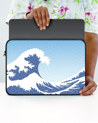 Hokusai Styled Great Wave MacBook / Laptop Sleeve