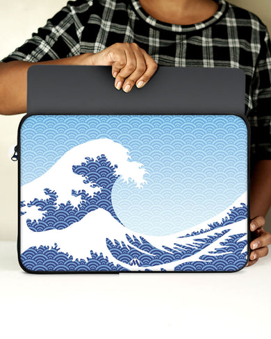 Hokusai Styled Great Wave MacBook / Laptop Sleeve