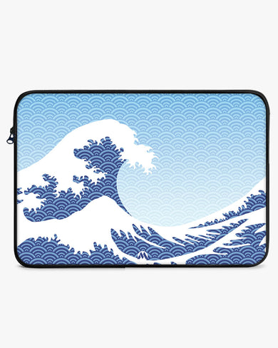 Hokusai Styled Great Wave MacBook / Laptop Sleeve