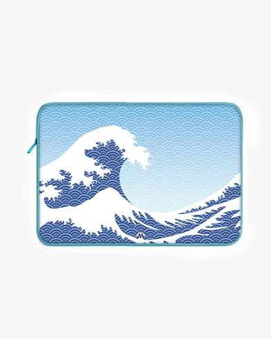 Hokusai Styled Great Wave MacBook / Laptop Sleeve