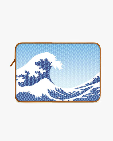 Hokusai Styled Great Wave MacBook / Laptop Sleeve