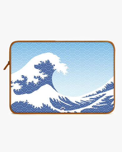 Hokusai Styled Great Wave MacBook / Laptop Sleeve