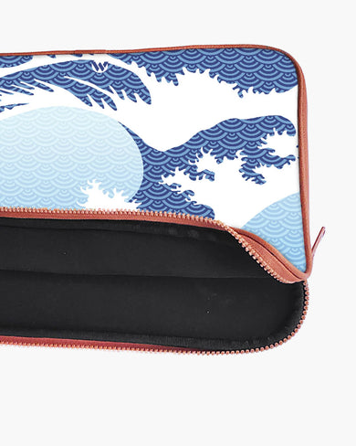 Hokusai Styled Great Wave MacBook / Laptop Sleeve