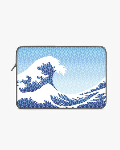 Hokusai Styled Great Wave MacBook / Laptop Sleeve