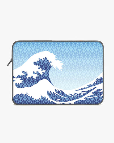 Hokusai Styled Great Wave MacBook / Laptop Sleeve