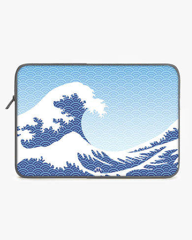 Hokusai Styled Great Wave MacBook / Laptop Sleeve