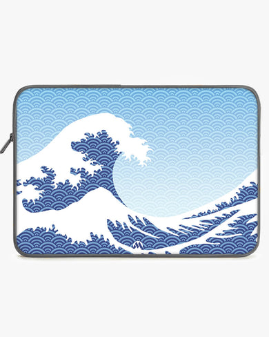 Hokusai Styled Great Wave MacBook / Laptop Sleeve