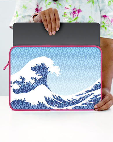 Hokusai Styled Great Wave MacBook / Laptop Sleeve