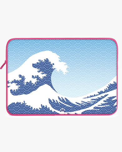 Hokusai Styled Great Wave MacBook / Laptop Sleeve