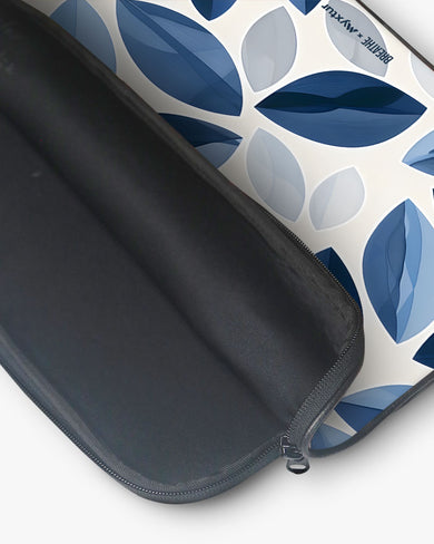 Cobalt Leaves [BREATHE] MacBook / Laptop Sleeve